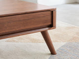 Elevating Center Table Low Table 100% Solid Oak Wood Top Plate Desk Coffee Table Width 100 x Depth W1283P251640