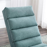COOLMORE Linen Massage Chaise Lounge Indoor with Remote Control,Ergonomic Electric Massage Long W39539623