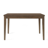 Wood Counter Height Dining Table, Antique Brown, 35"D x 59.1"W x 36.5"H 69004.00ABRN