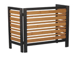 3-Panel Outdoor Air Conditioner Fence Screen, Outsideood Privacy Fence, Backyard Garden Patio 38" W2640P389716