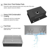 28 x 22 Drop In Stainless Steel Workstation 28 Inch 18-Gauge Stainless Steel Drop-In Kitchen W1386P314082