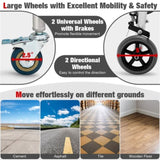 Walking aids with rollers and brakes 87076629