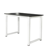 110cm Decent High Strength Wooden Computer Desk Black 47162360