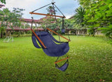 Oxford Cloth Hardwood With Cup Holder Wooden Stick Perforated 100kg Seaside Courtyard Oxford Cloth 92840517