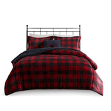 Full/Queen Plush to Sherpa Down Alternative Comforter Set B035100499