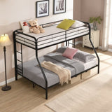 Twin Over FULL Metal Bunk Bed , No Box Spring Needed, Large Under Bed Storage, Easy Assemble W311P248420