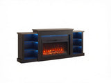 55" Fireplace TV Stand for TVs up to 65", Entertainment Center Console with RGB LED Strips, 6 70665279
