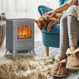 ZNTS Electric Fireplace Heater 82631162