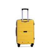 Hardshell Suitcase Spinner Wheels PP Luggages Lightweight Durable Suitcase with TSA Lock,3-Piece W28452163