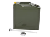 20L Standard Cold-rolled Plate Petrol Diesel Can Gasoline Bucket with Oil Pipe Army Green 86800077