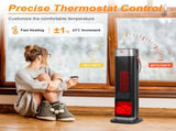 Portable Space Heaters for Indoor Use Large Room, 1500W Oscillating Ceramic Tower Space Heater with 43190258