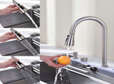 Pull-out Facuet Single Bowl Sink Kitchen Sink 304 Whale Waterfall Sink Dish Sink Household 69820367