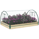 ZNTS Wooden Planter、Flower shelf,Raised Garden Bed 70654903