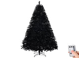 8 FT Pre-lit Artificial Christmas Tree, Hinged Xmas Pine Tree with 1450 Branch Tips, 550 Lights and 45666299
