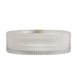 SONNY 14'' Bathroom Round Crystal Glass Sink without Faucet, Transparent W2615P318240