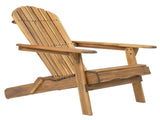 Folding Adirondack Chair Outdoor Wooden Accent Furniture Fire Pit Lounge Chairs,Foldable Design for N770P358873T