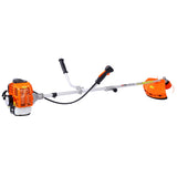 52cc Weed Eater/Wacker Gas Powered, 2 in 1 String Trimme,with 10'' Brush Cutter,Rubber Handle & 94523484