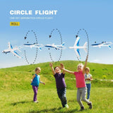 4DRC G2 RC Plane 4-Axis Fighter Jet 2.4Ghz 2 Channel RC Aircraft with LED 2 Batteries,Kids Gifts 18649076
