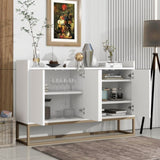 ZNTS TREXM Modern Sideboard Elegant Buffet Cabinet with Large Storage Space for Dining Room, Entryway WF298903AAK