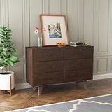 ZNTS Solid Wood spray-painted drawer dresser bar,buffetware cabinet lockers buffet server console 79888022