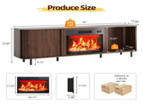 Walnut Finish, 177.8 34.5 60.5 cm, Embossed Particle Board with Melamine 97300176