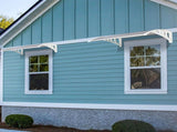 HT-100 x 80 Household Application Door & Window Rain Cover Eaves Brown Board & 28466374