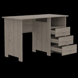 Bianco Writing Computer Desk, Three Drawers, One Shelf B200P188822