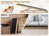 Large Dog Pet Ramp Stairs with Adjustable Height for Bed Couch Car Truck SUV, Foldable Dog Ramp for 53404340