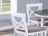 Counter Height Dining Table w Storage Shelve 4x Chairs Padded Seat Unique Design Back 5pc Dining Set B011P145833