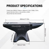 Single Horn Anvil 66Lbs Cast Steel Anvil Blacksmith for Sale Forge Tools and Equipment Anvil Rugged W2885P203678