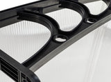 HT-100 x 96cm Household Application Door & Window Rain Cover Eaves Black Holder 29975683