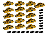 Aluminum Self-aligning Roller Rockers Arms 1.5 Ratio For Chevy Small Block SBC Gen I 350 400 02255445