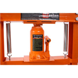 Hydraulic Shop Press ,12-Ton Capacity , Floor Mount ,with Press Plates, H-Frame Garage Floor Press, W465P165674