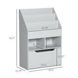 Kids Shelf Book/Storage Cabinet-Gray 65235824