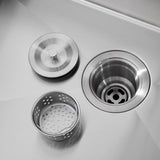 Kitchen Sink 33" x 22" Multifunctional Undermount Workstation Kitchen Sink S304 Stainless Steel T3177P286033