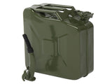 4 PCS 20L Portable American Fuel Oil Petrol Diesel Storage Can Army Green 00046520