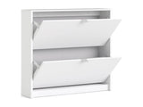 2 Drawer Shoe Storage Cabinet, White 64394105