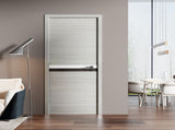 CRAZY ELF 28 "x 84" Integrated Door Slab, No Assembly Required, Covered With 2mm Thick W936126322
