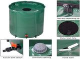 50 Gallon Folding Rain Barrel Water Collector Green 28498900