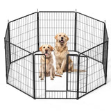 ZNTS Dog Playpen Indoor Outdoor, 32