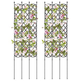 19 x 64Outdoor Plant Support Frame for Raised Garden Bed 66032699