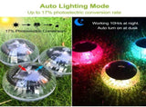 2PCS Solar Floating Pool Lights, IP65 Waterproof RGB ColorChanging LED Lights, SolarPowered with 27986394