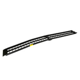 ZNTS 2PCS 10FT Black ATV Truck Loading Ramp Motorcycle Aluminium Portable Trailer 600 Lbs 91461279