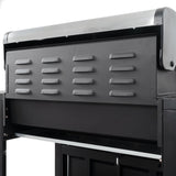 Propane Grill 4 Burner Barbecue Grill Stainless Steel Gas Grill with Side Burner, 46,500 BTU Outdoor W165083092