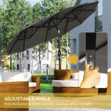 Outdoor beach umbrella /Double-sided Umbrella 41808004