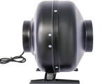 6-Inch 412 CFM Inline Duct Fan Air Circulation Vent Blower for Hydroponics, Basements, and Kitchens W46577503