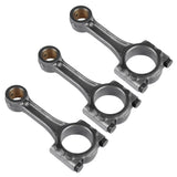 3X Connecting Rods Replacement for Kubota V1505 V1305 Engine L3830D BX2670 M7060D, R520S1T3 75676356