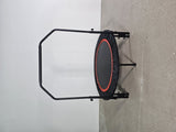 ZNTS 48" Foldable Mini Trampoline Max Load 300lbs, Fitness Rebounder with Adjustable Foam Handle, 66837725