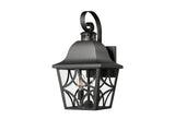 Outdoor Wall Light Fixtures, Waterproof Exterior Wall Sconce Porch Lights, Matte Black Outdoor Wall W2714P218492