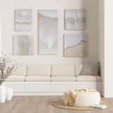 Hand Embellished Abstract 5-piece Gallery Canvas Wall Art Set B03598860